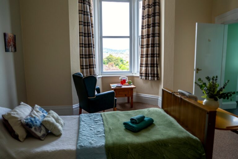 The view over Torbay from a Kingsmount bedroom window